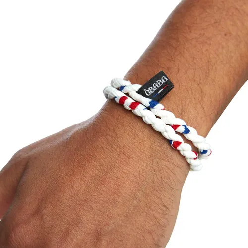 Lot de 5 bracelets faits mains Ôbaba "Le Frenchie" + 1 bracelet offert